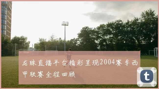 龙珠直播平台精彩呈现2004赛季西甲联赛全程回顾